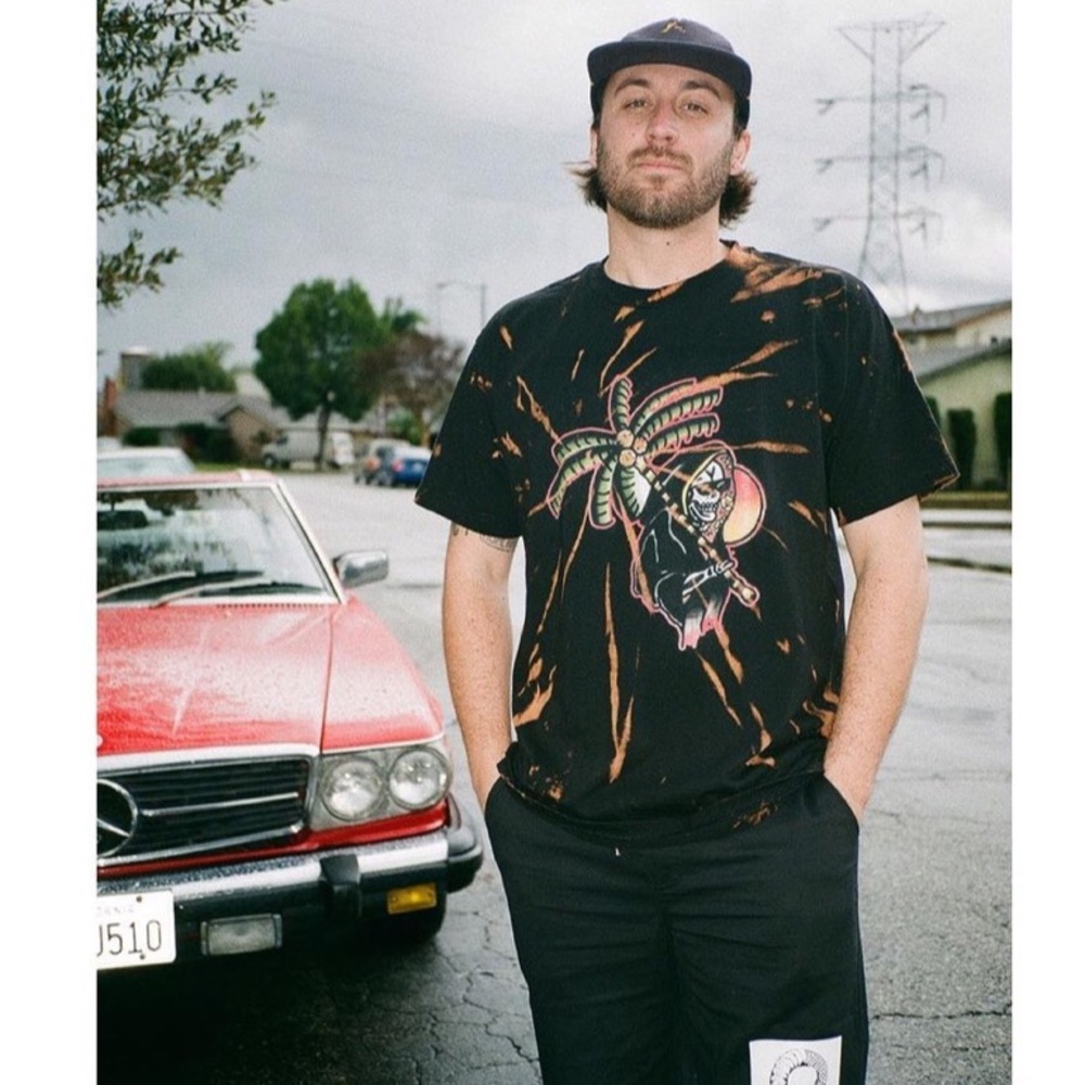 Reverse Dyed Reaper tee